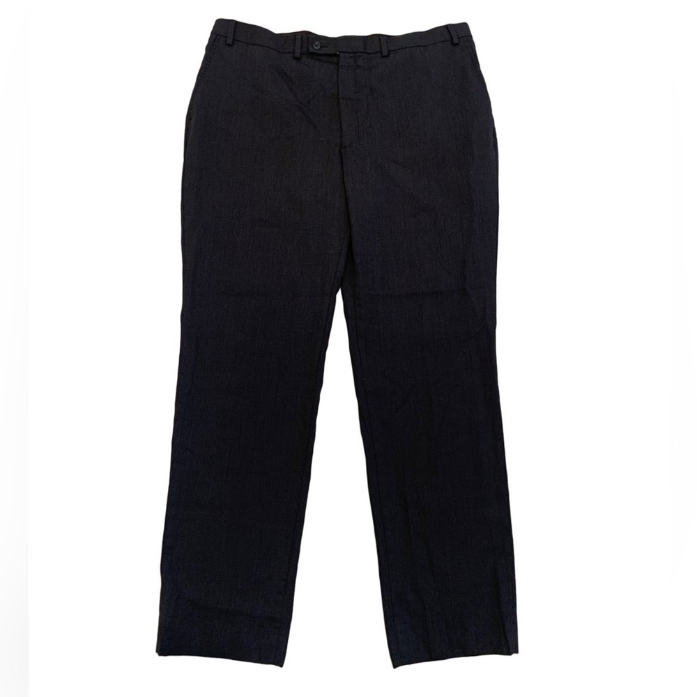 Calvin Klein 100% Wool P 42R Men's Dress Pants - Blue/Navy